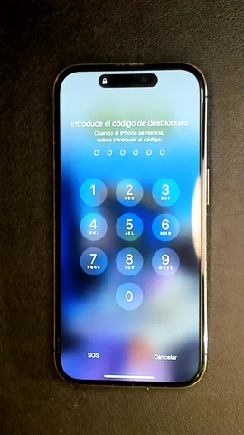iPhone 14 Pro frontal — después de reparación